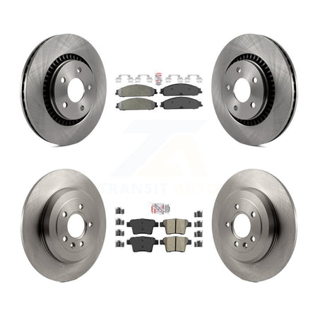 Front Rear Semi-Metallic Pad And Brake Rotor Kit For Ford Five Hundred Freestyle Taurus X K8A-102120