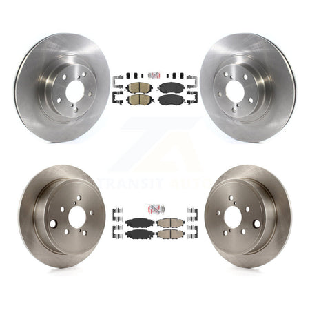 Front Rear Ceramic Pad & Disc Brake Rotors Kit For Subaru Impreza Forester Outback Legacy K8A-102219