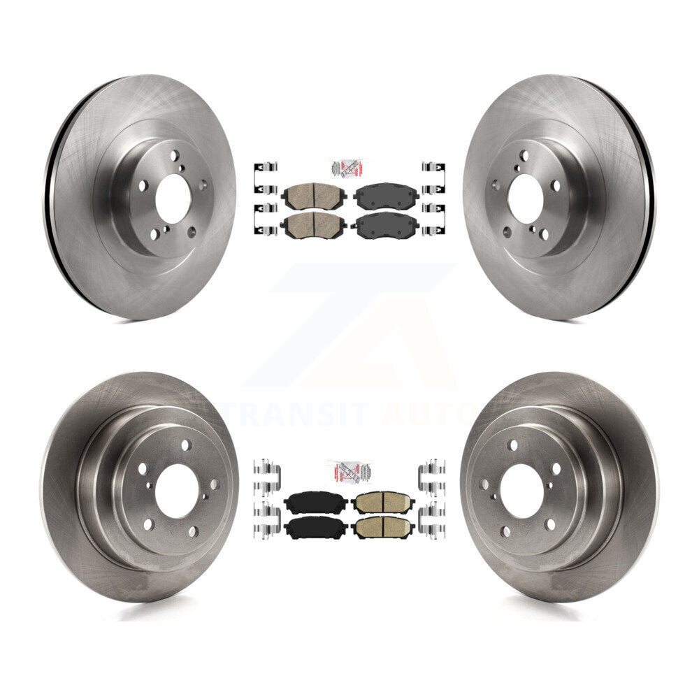 Front Rear Ceramic Pads And Disc Brake Rotors Kit For Subaru Forester Impreza Saab 9-2X K8A-102222