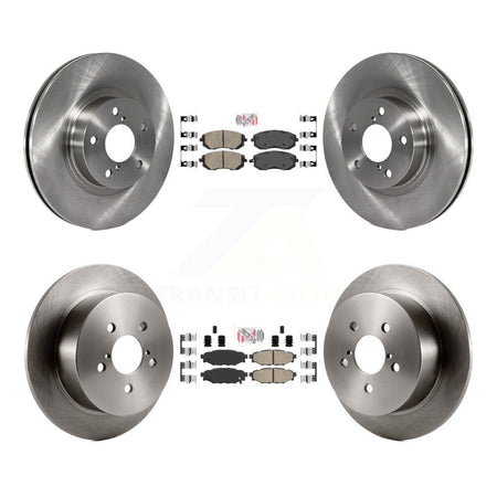 Front Rear Ceramic Pad Brake Rotors Kit For Subaru Legacy With 277mm Diameter Rotor K8A-102228