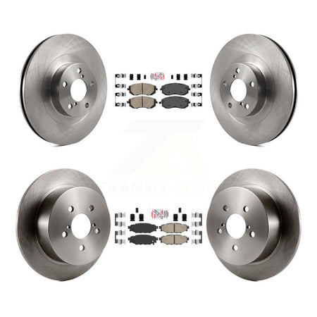 Front Rear Ceramic Pads And Disc Brake Rotors Kit For 2005 Subaru Outback Legacy K8A-102236