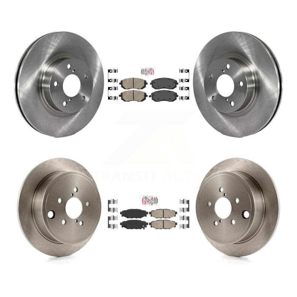 Front Rear Ceramic Pads And Disc Brake Rotors Kit For Subaru Impreza K8A-102249