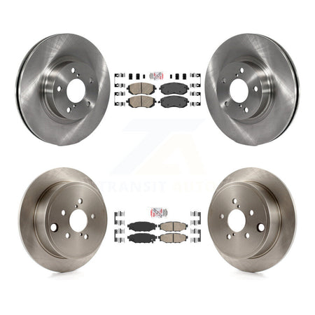 Front Rear Ceramic Pads And Disc Brake Rotors Kit For Subaru Impreza K8A-102251