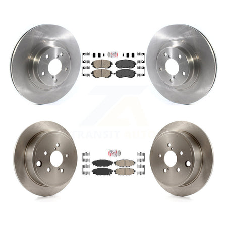 Front Rear Ceramic Pad And Brake Rotor Kit For Subaru Outback Impreza Legacy Forester WRX K8A-102263