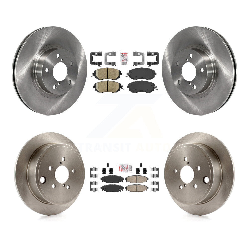 Front Rear Ceramic Pad Brake Rotor Kit For Subaru Impreza Outback Sport 2.5i Premium K8A-102269