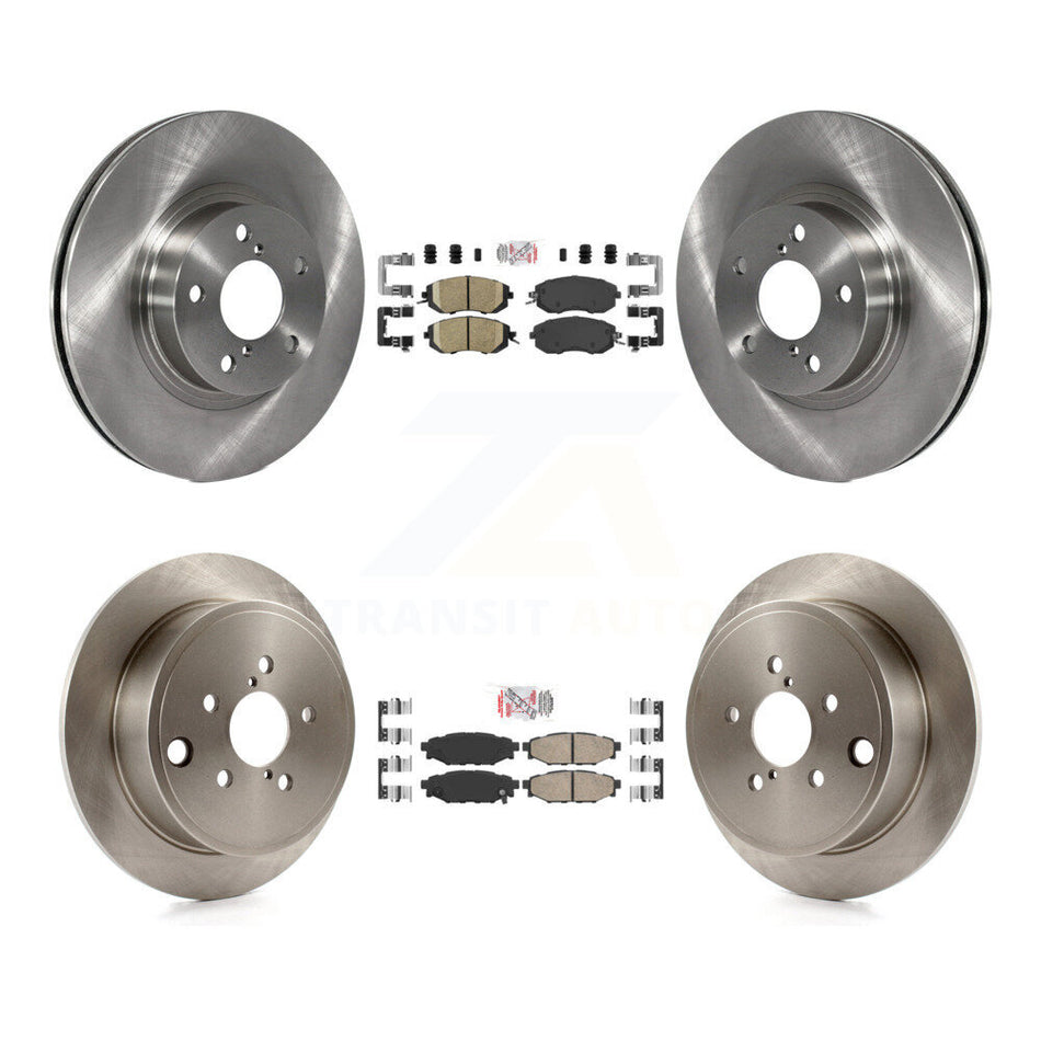 Front Rear Ceramic Pad Brake Rotor Kit For Subaru Impreza Outback Sport 2.5i Premium K8A-102272