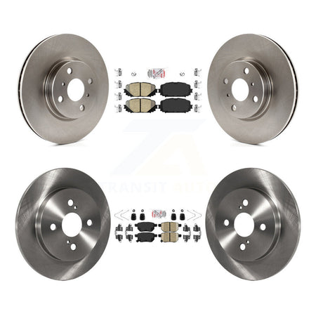Front Rear Ceramic Pads And Disc Brake Rotors Kit For Toyota Yaris K8A-102321