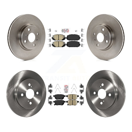 Front Rear Ceramic Pads And Disc Brake Rotors Kit For Toyota Yaris K8A-102322