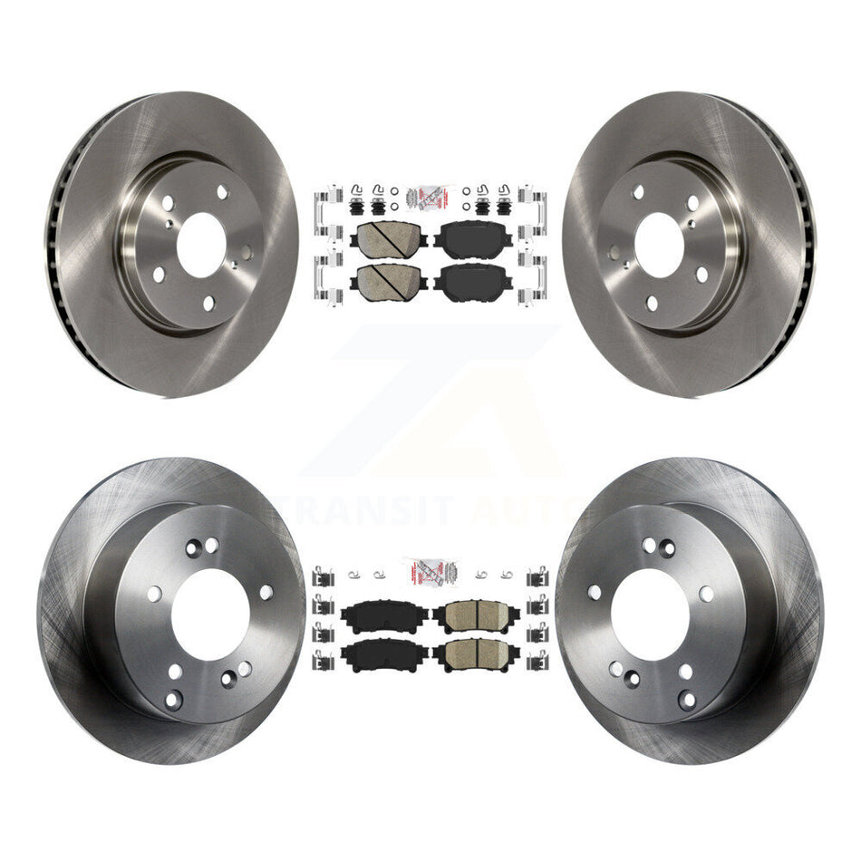 Front Rear Ceramic Pads And Disc Brake Rotors Kit For Lexus IS250 K8A-102352