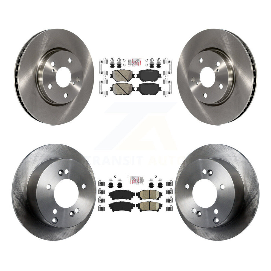Front Rear Ceramic Pads And Disc Brake Rotors Kit For Lexus IS250 K8A-102353