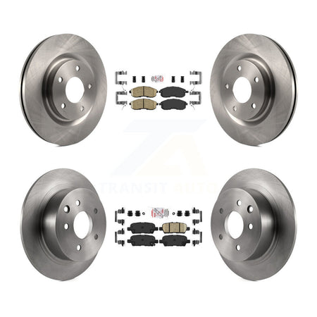 Front Rear Ceramic Pads And Disc Brake Rotors Kit For Nissan Juke K8A-102417