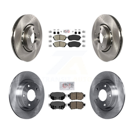 Front Rear Ceramic Pad And Disc Brake Rotor Kit For 2019-2021 Mazda 6 Naturally Aspirated K8A-102453