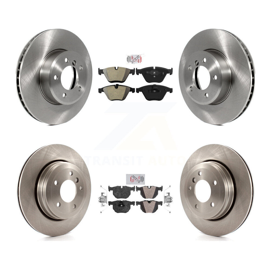 Front Rear Semi-Metallic Pads And Disc Brake Rotors Kit For BMW 530i 525i 528i K8A-102467