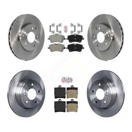 Front Rear Semi-Metallic Pads And Disc Brake Rotors Kit For Mercedes-Benz C230 C240 K8A-102519