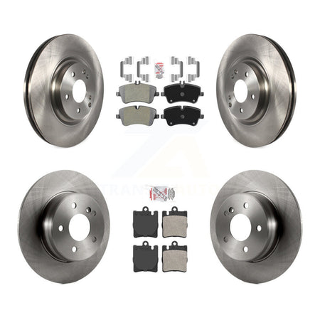 Front Rear Semi-Metallic Pad Brake Rotor Kit For 04 Mercedes-Benz C320 With Sport Package K8A-102521
