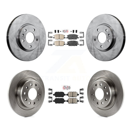 Front Rear Ceramic Pad And Disc Brake Rotors Kit For Chevrolet Equinox GMC Terrain Malibu K8A-102552