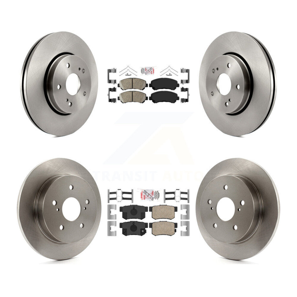 Front Rear Ceramic Pads And Disc Brake Rotors Kit For 2010-2013 Suzuki Kizashi K8A-102557