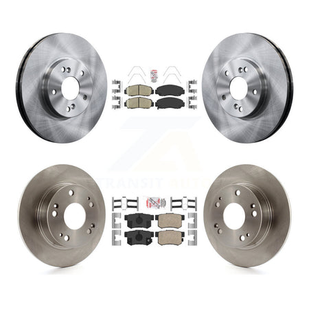 Front Rear Ceramic Pads And Disc Brake Rotors Kit For Honda Accord K8A-102662