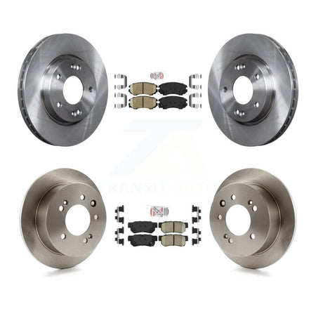Front Rear Ceramic Pads And Disc Brake Rotors Kit For Hyundai Elantra K8A-102689