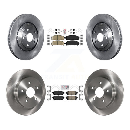 Front Rear Ceramic Pads And Disc Brake Rotors Kit For Lexus NX300 NX200t NX300h K8A-102750