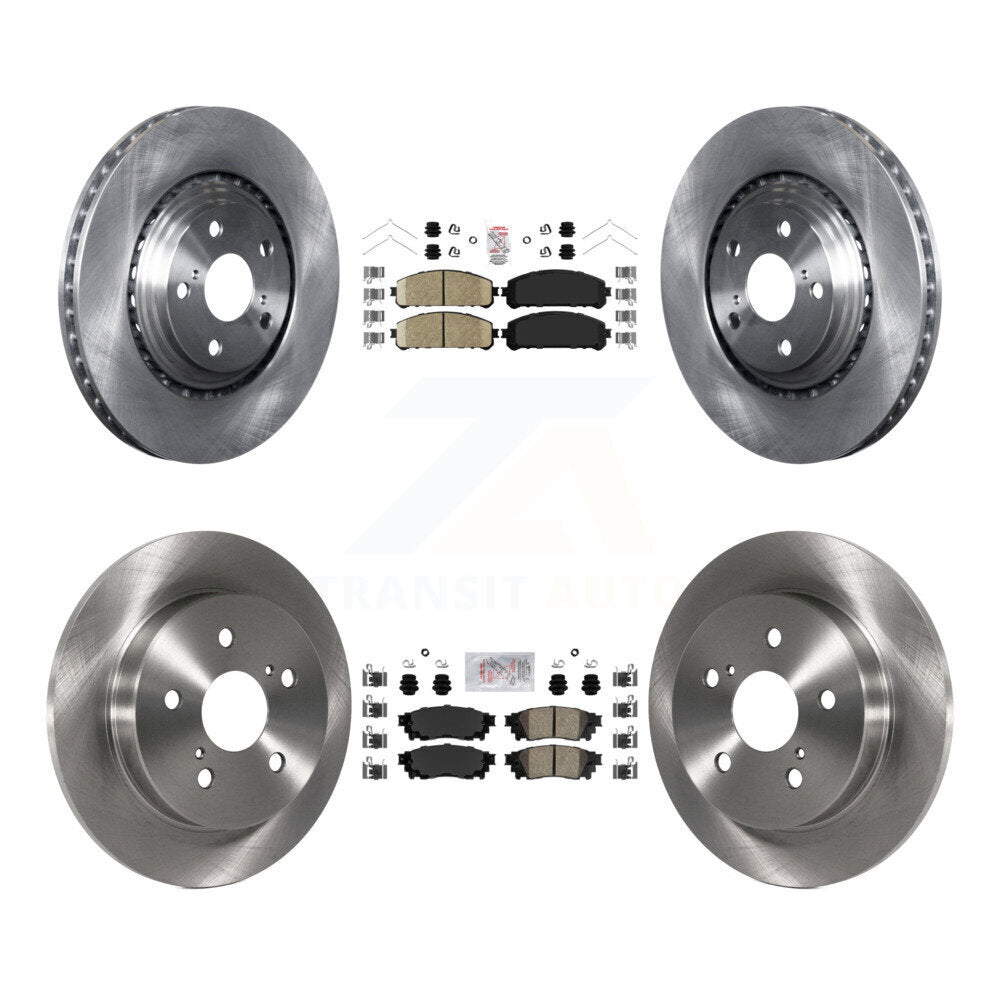 Front Rear Ceramic Pads And Disc Brake Rotors Kit For Lexus NX300 NX200t NX300h K8A-102751