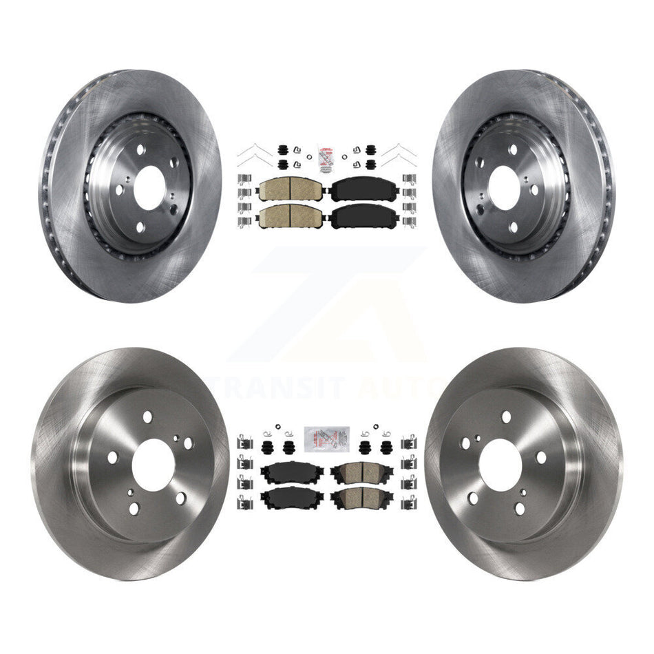 Front Rear Ceramic Pads And Disc Brake Rotors Kit For Lexus NX300 NX200t NX300h K8A-102751