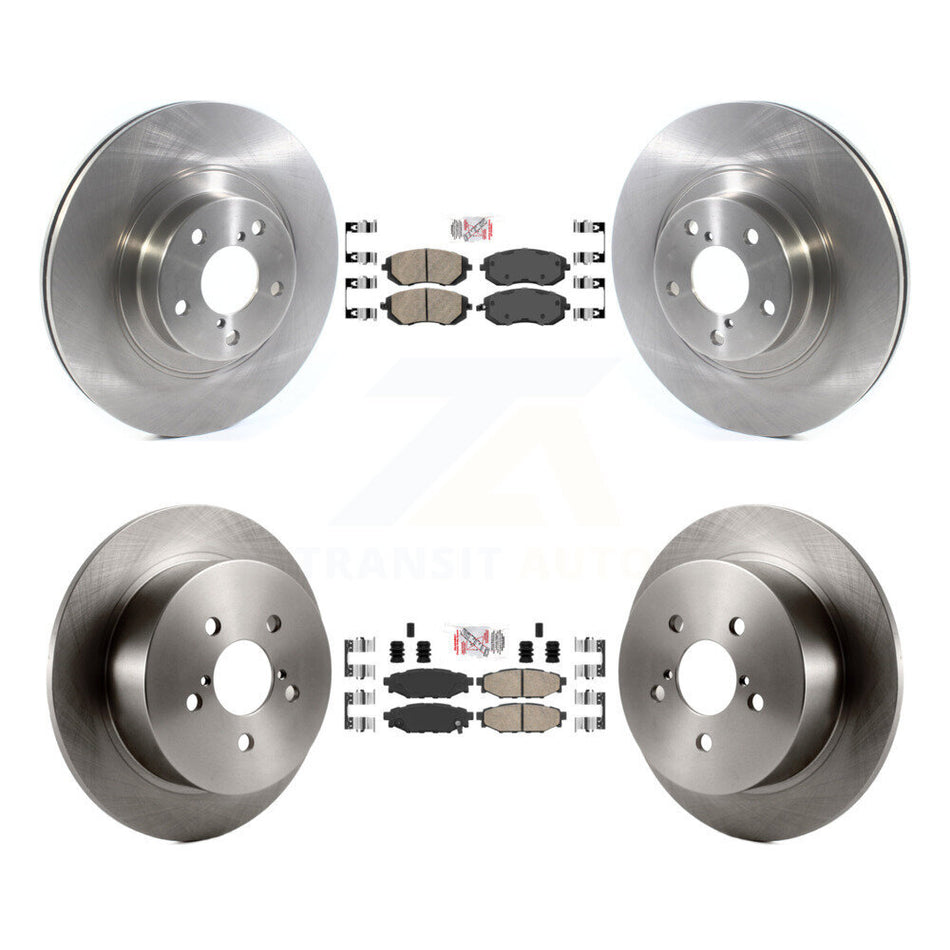 Front Rear Ceramic Pads And Disc Brake Rotors Kit For Subaru Outback Legacy K8A-102790