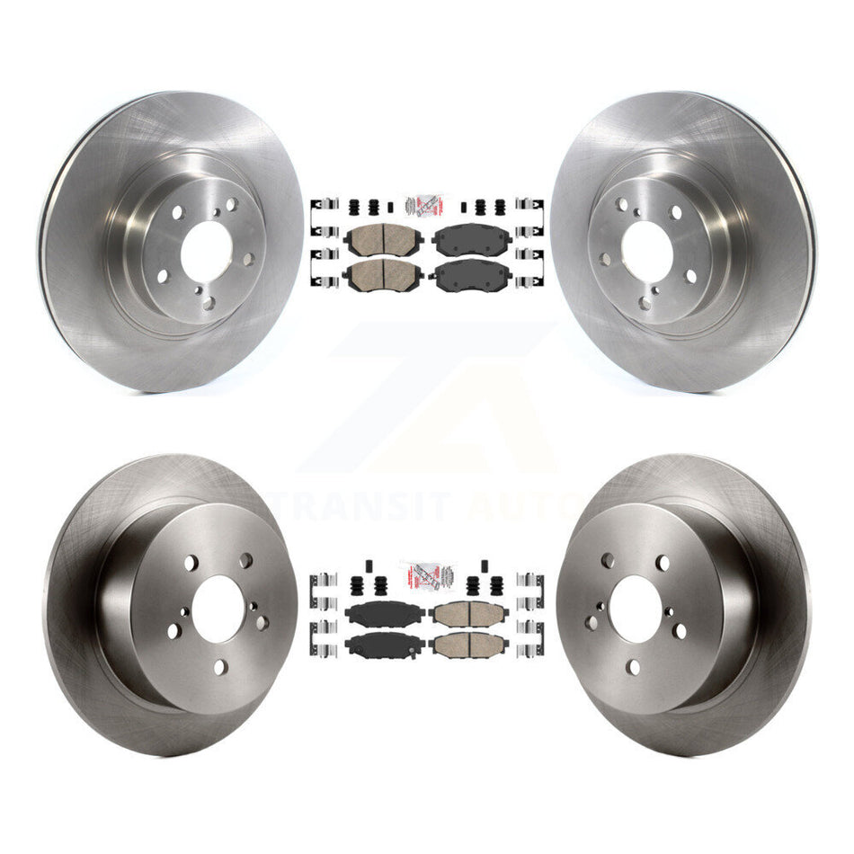 Front Rear Ceramic Pads And Disc Brake Rotors Kit For Subaru Outback Legacy K8A-102792