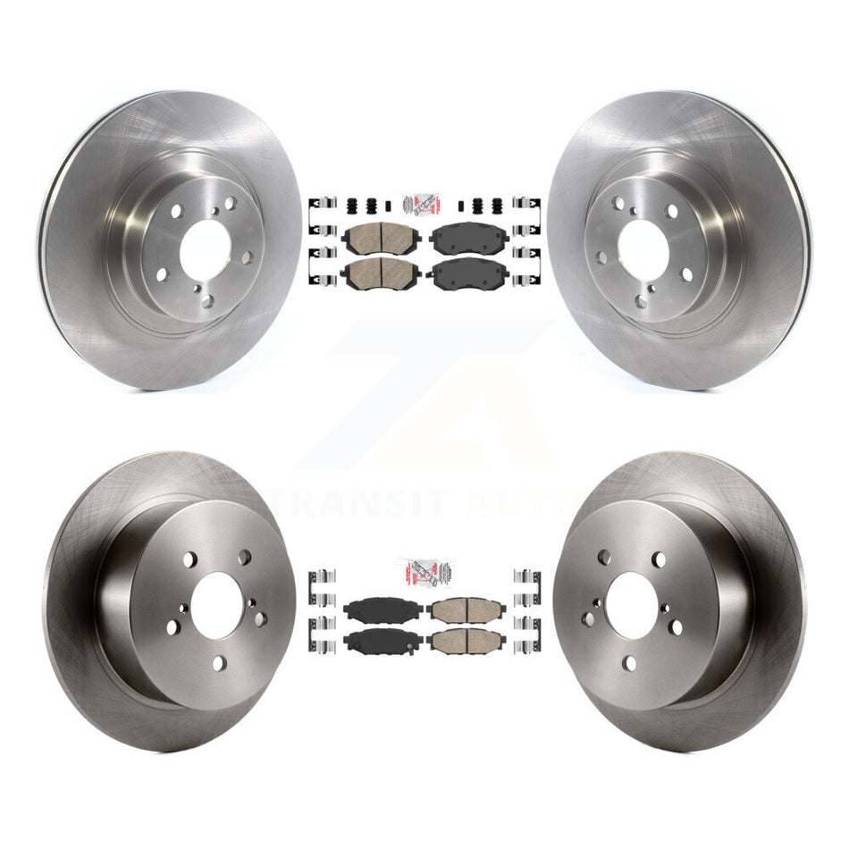 Front Rear Ceramic Pads And Disc Brake Rotors Kit For Subaru Outback Legacy K8A-102793