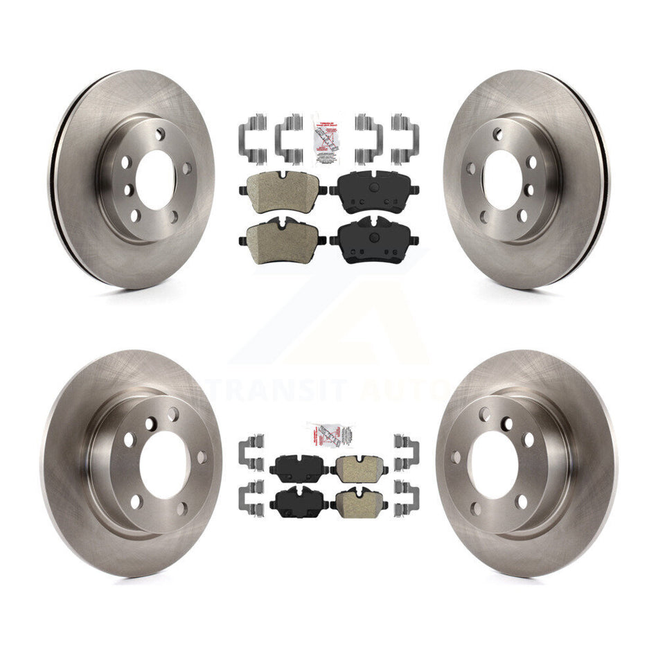 Front Rear Semi-Metallic Pad And Disc Brake Rotors Kit For Mini Cooper Countryman Paceman K8A-102798