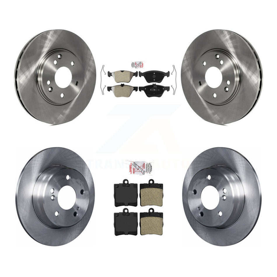 Front Rear Semi-Metallic Pad Brake Rotors Kit For Chrysler Crossfire Mercedes-Benz SLK320 K8A-102849