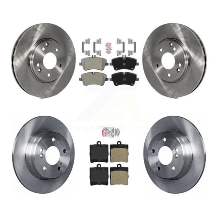Front Rear Semi-Metallic Pads And Disc Brake Rotors Kit For Mercedes-Benz SLK280 SLK300 K8A-102851