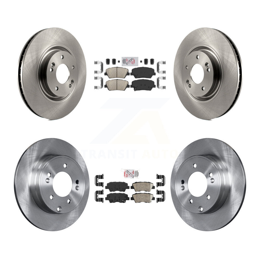 Front Rear Ceramic Pads And Disc Brake Rotors Kit For Hyundai Azera K8A-102867