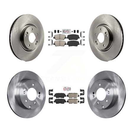 Front Rear Ceramic Pads And Disc Brake Rotors Kit For Hyundai Azera K8A-102867