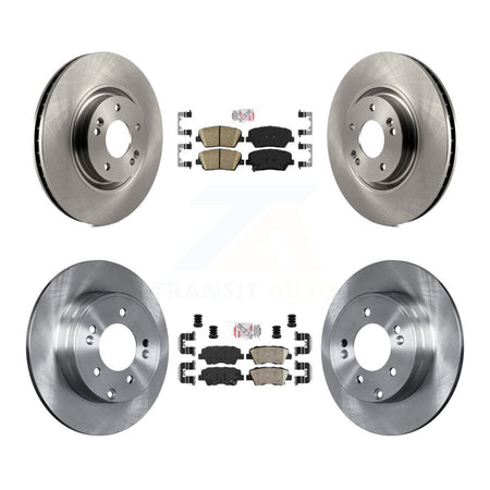 Front Rear Ceramic Pads And Disc Brake Rotors Kit For Hyundai Azera K8A-102870