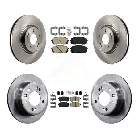 Front Rear Ceramic Pads And Disc Brake Rotors Kit For Hyundai Tucson K8A-102874