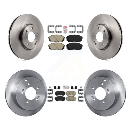 Front Rear Ceramic Pads And Disc Brake Rotors Kit For Hyundai Tucson Kia Sportage K8A-102878