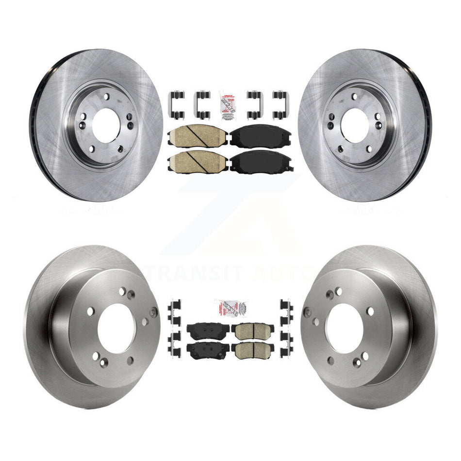 Front Rear Ceramic Pads And Disc Brake Rotors Kit For Hyundai XG350 K8A-102910