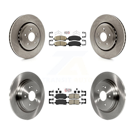 Front Rear Ceramic Pads And Disc Brake Rotors Kit For 2015-2020 Acura TLX K8A-102915