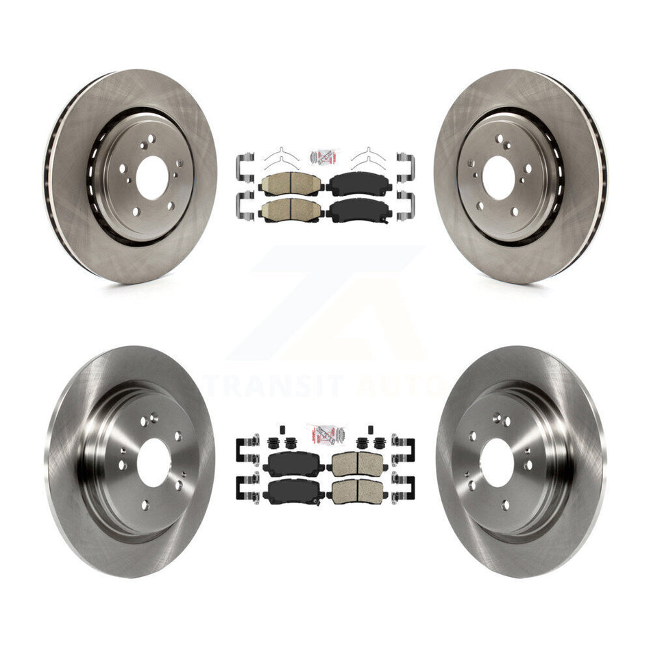 Front Rear Ceramic Pads And Disc Brake Rotors Kit For 2015-2020 Acura TLX K8A-102915