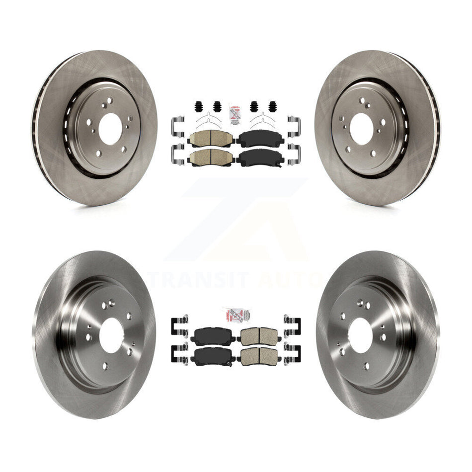 Front Rear Ceramic Pads And Disc Brake Rotors Kit For 2015-2020 Acura TLX K8A-102918