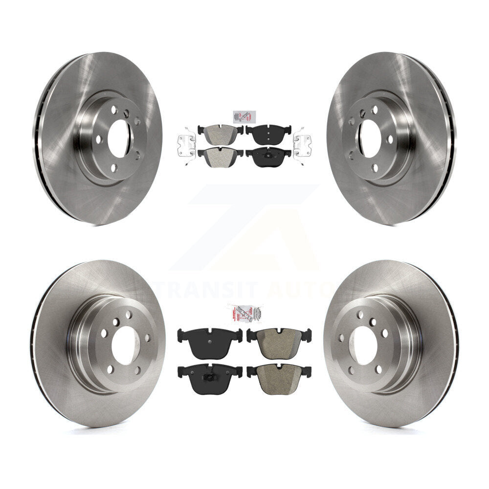 Front Rear Semi-Metallic Pads And Disc Brake Rotors Kit For BMW X5 X6 K8A-102935