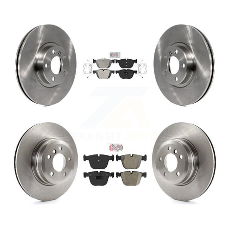 Front Rear Semi-Metallic Pads And Disc Brake Rotors Kit For BMW X5 X6 K8A-102935