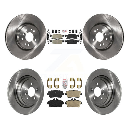 Front Rear Ceramic Pad Disc Brake Rotors Kit For Mercedes-Benz ML350 GLE350 ML250 GLE300d K8A-102939