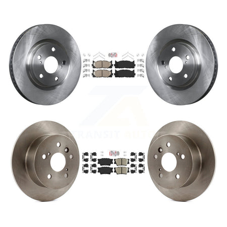 Front Rear Ceramic Pads And Disc Brake Rotors Kit For Toyota Camry Lexus ES350 Avalon K8A-102953