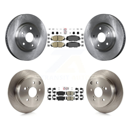 Front Rear Ceramic Pads And Disc Brake Rotors Kit For Toyota Matrix Pontiac Vibe K8A-102967