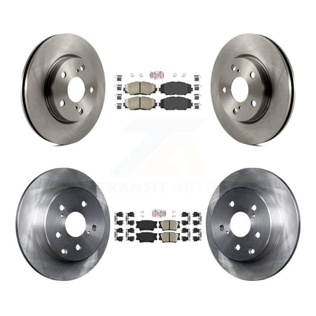 Front Rear Ceramic Pads And Disc Brake Rotors Kit For Toyota RAV4 Lexus HS250h K8A-102980