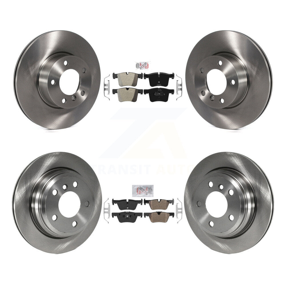 Front Rear Semi-Metallic Pads And Disc Brake Rotors Kit For BMW 320i xDrive 328d K8A-103079
