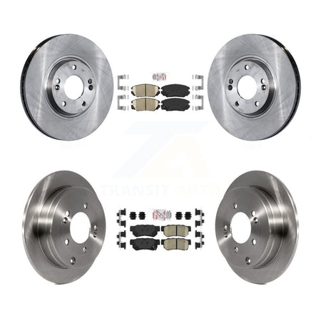 Front Rear Ceramic Pads And Disc Brake Rotors Kit For Hyundai Azera K8A-103095