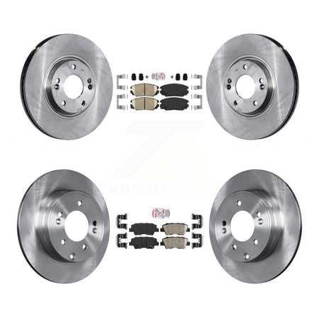 Front Rear Ceramic Pads And Disc Brake Rotors Kit For Hyundai Azera K8A-103105
